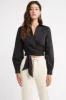 Monaco Wrap Shirt sold by Kookai