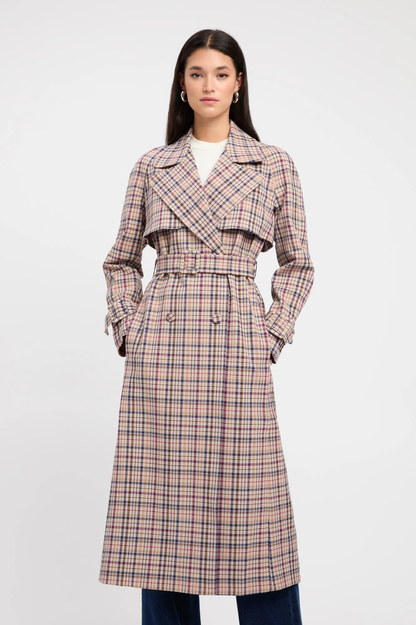 Winnie Check Trench | Parallel