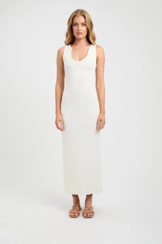 Tate Scoop Midi Dress sold by Kookai