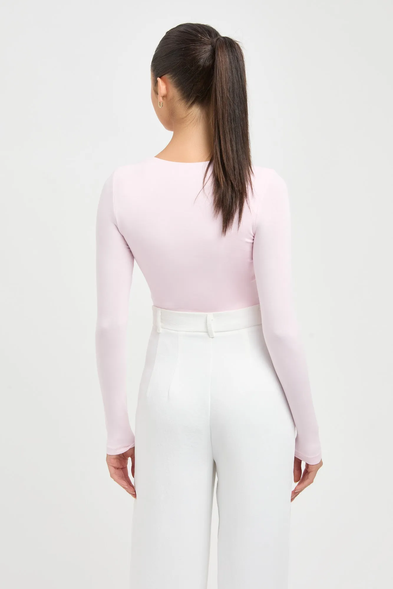 Long Sleeve Crop Top sold by Kookai product image thumbnail 2