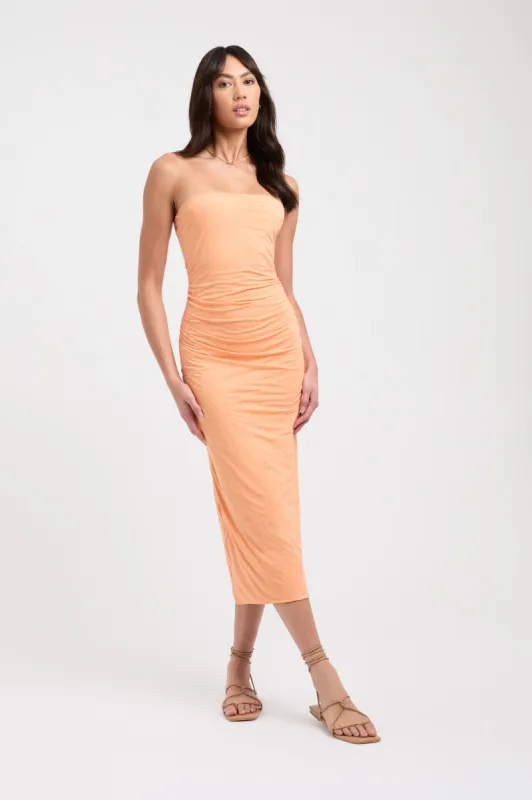 Alina Strapless Dress made by Kookai