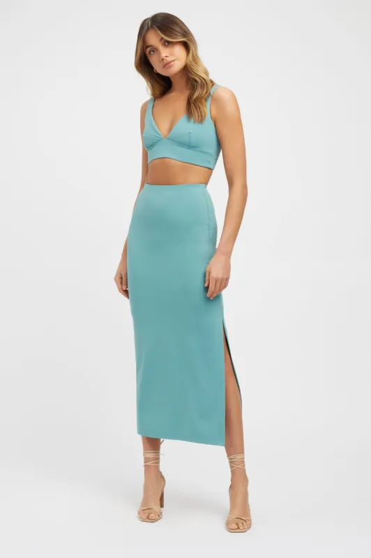 Lulu Midi Skirt sold by Kookai