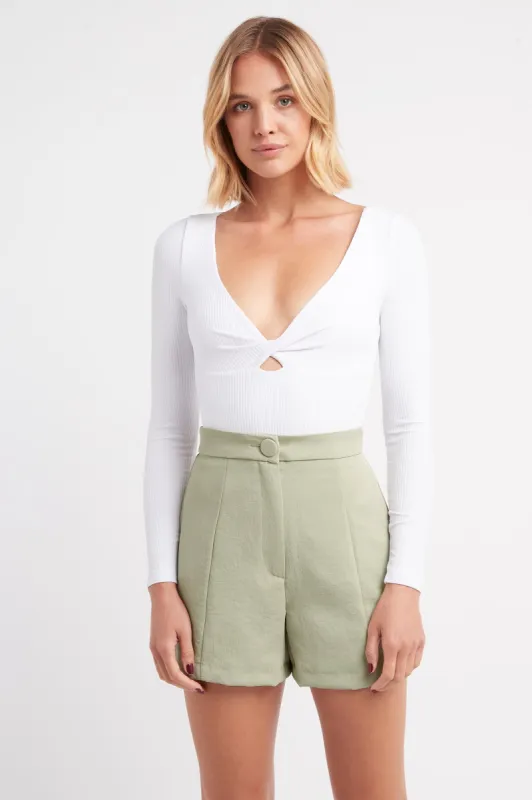 Mila Long Sleeve Bodysuit sold by Kookai