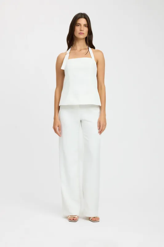 Ariel Buckle Halter Top sold by Kookai