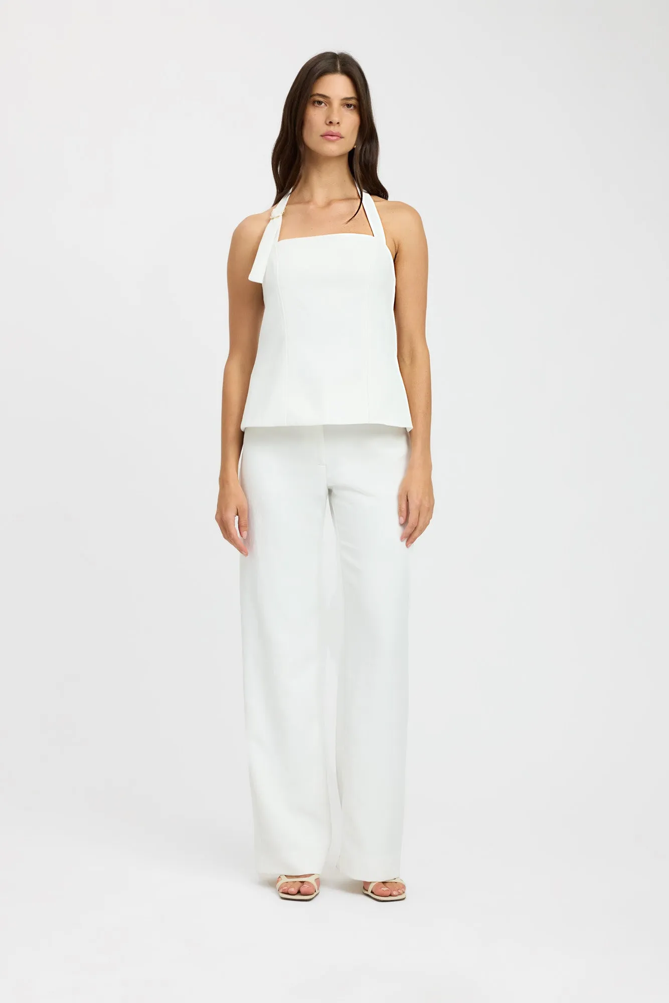 Ariel Buckle Halter Top sold by Kookai