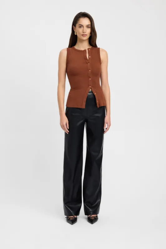 Bec Button Tank sold by Kookai