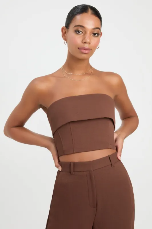 Oyster Corset Top sold by Kookai
