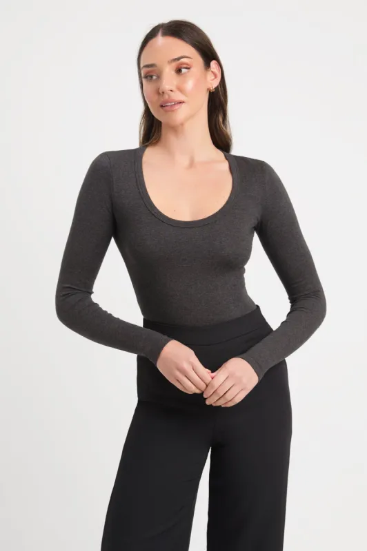Jane Long Sleeve Bodysuit sold by Kookai