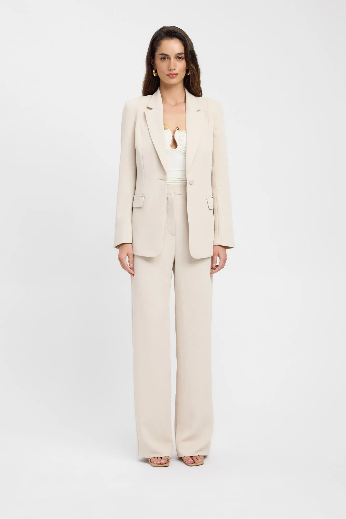 Oyster Suit Blazer sold by Kookai