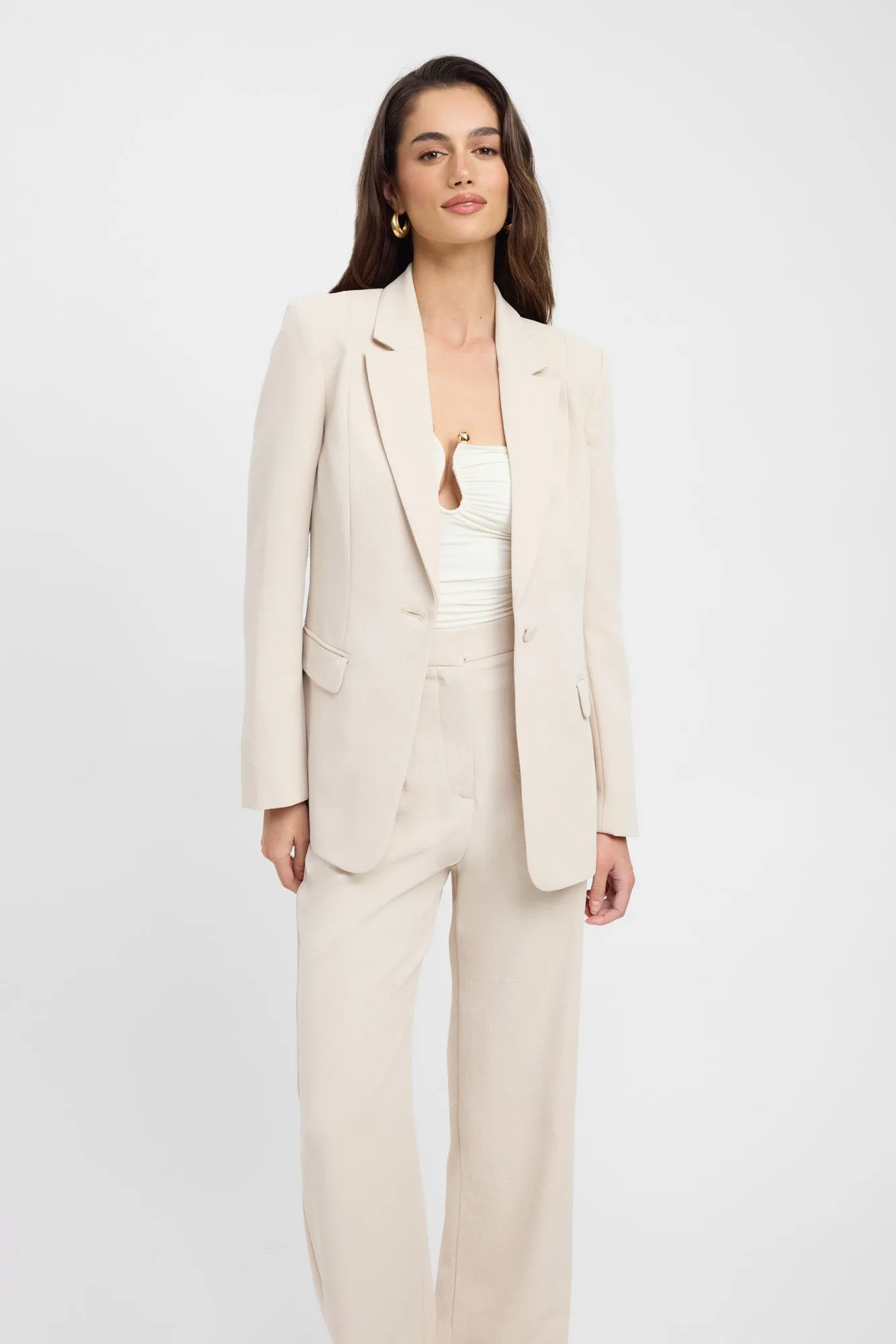 Oyster Suit Blazer sold by Kookai product image thumbnail 2