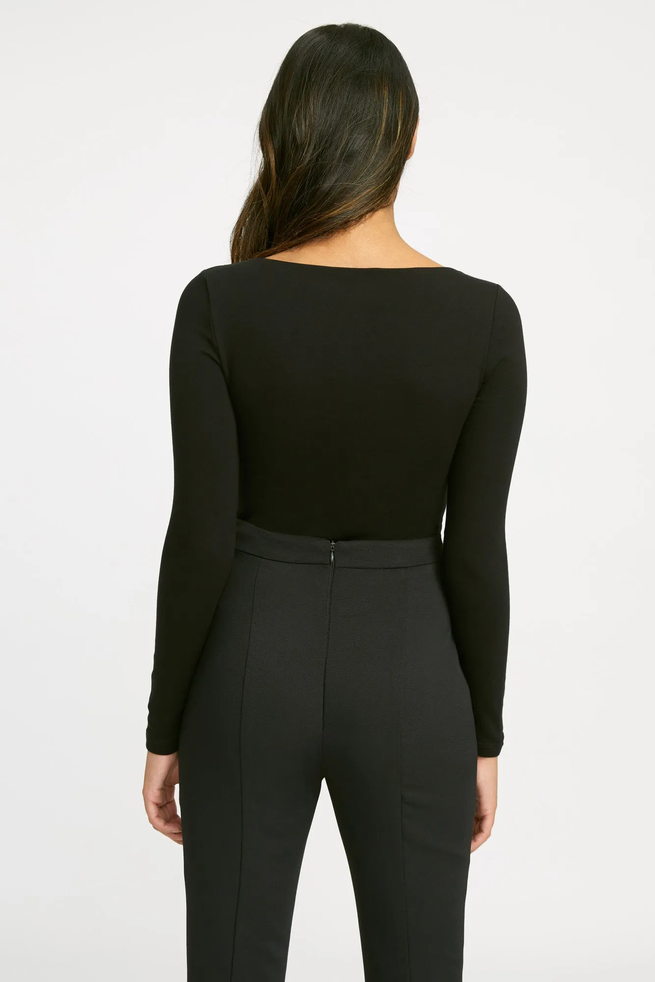 Long Sleeve Vee Top sold by Kookai product image thumbnail 2