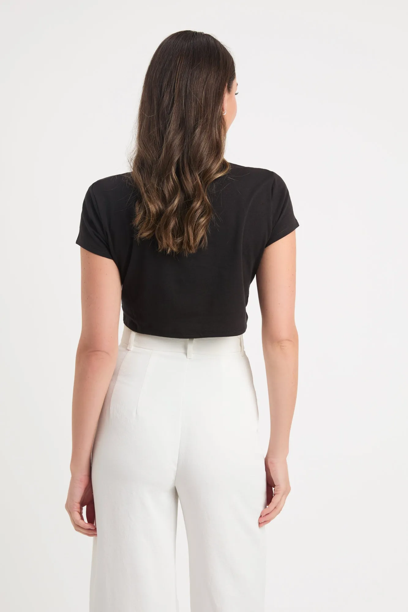 Jasmin Crop Tee sold by Kookai product image thumbnail 2