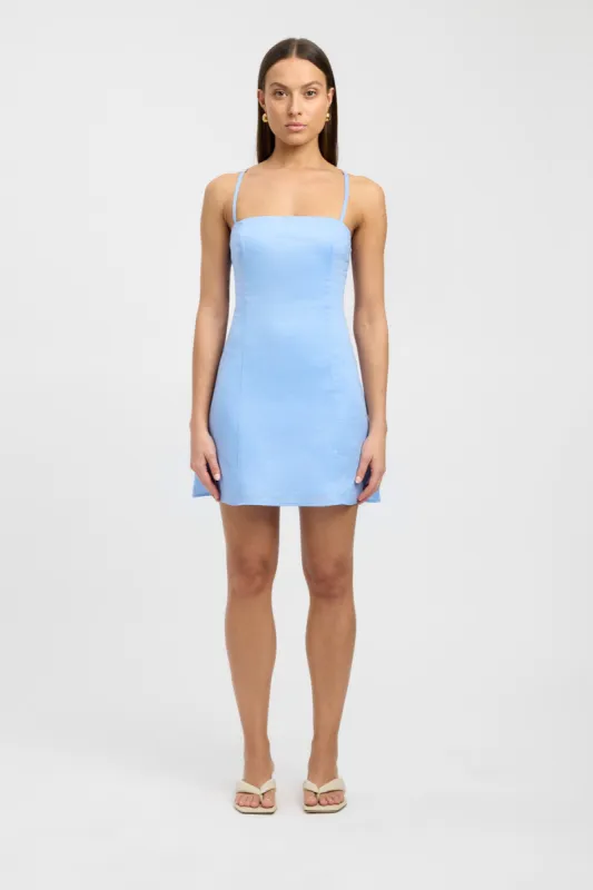 Tahiti Cross Back Mini Dress sold by Kookai