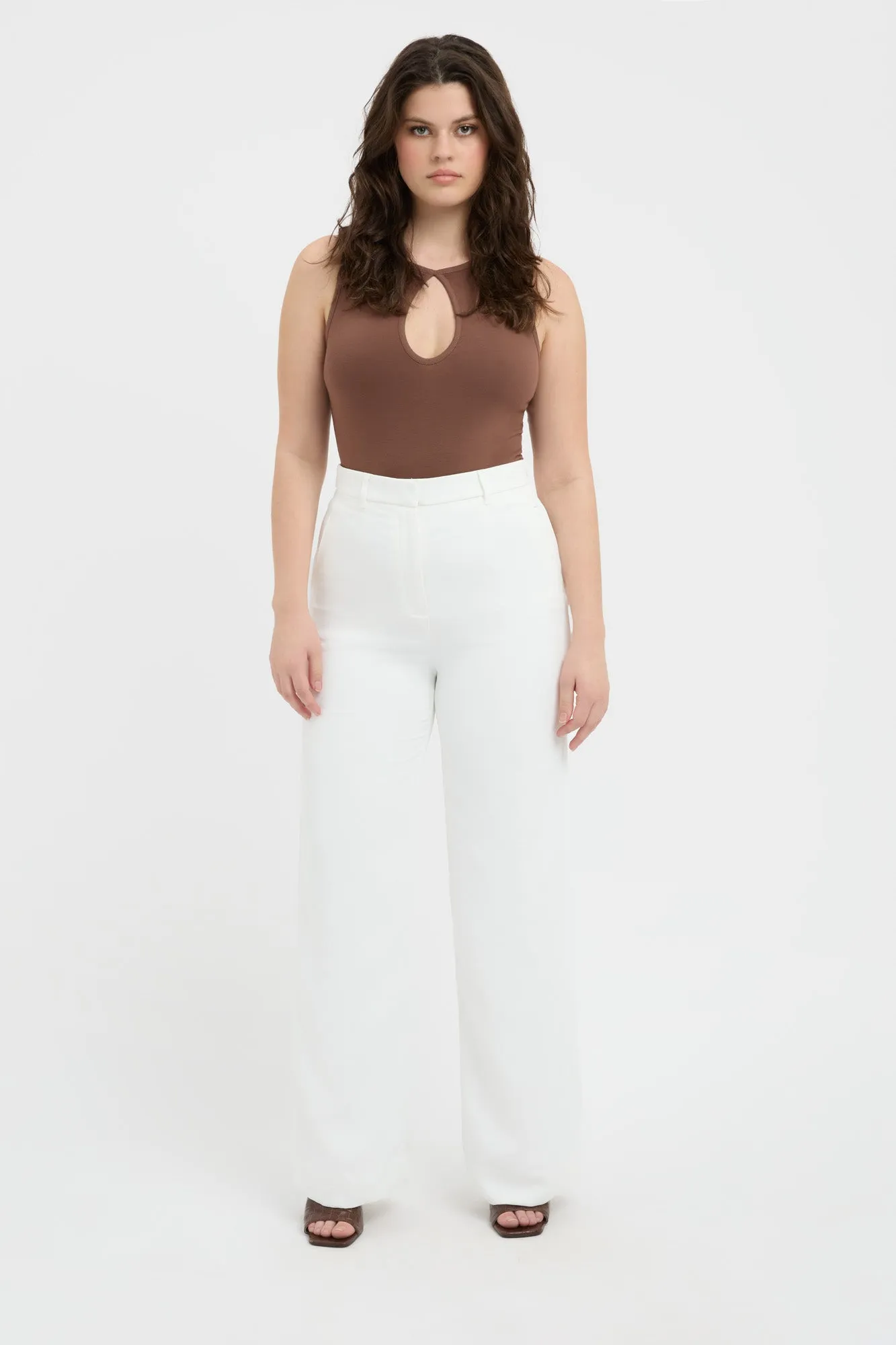 Oyster Tailored Pant sold by Kookai product image thumbnail 4