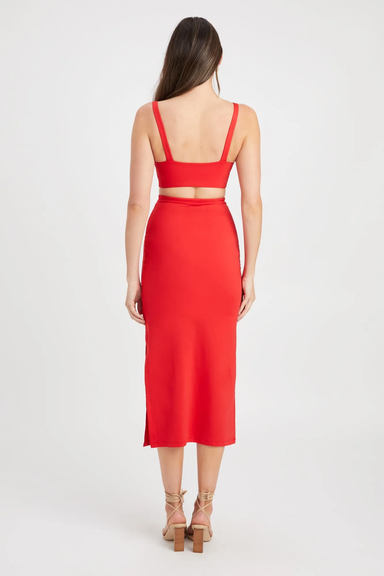 Lulu Midi Skirt sold by Kookai product image thumbnail 3