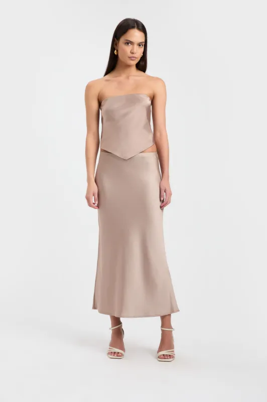 Belle Midi Skirt sold by Kookai