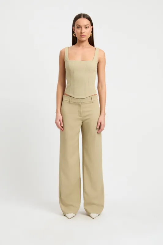 Ariel Curved Corset sold by Kookai