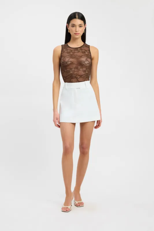 Camilla High Neck Tank sold by Kookai