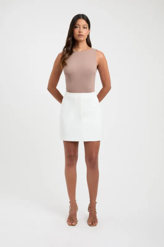 Oyster Core Mini Skirt made by Kookai