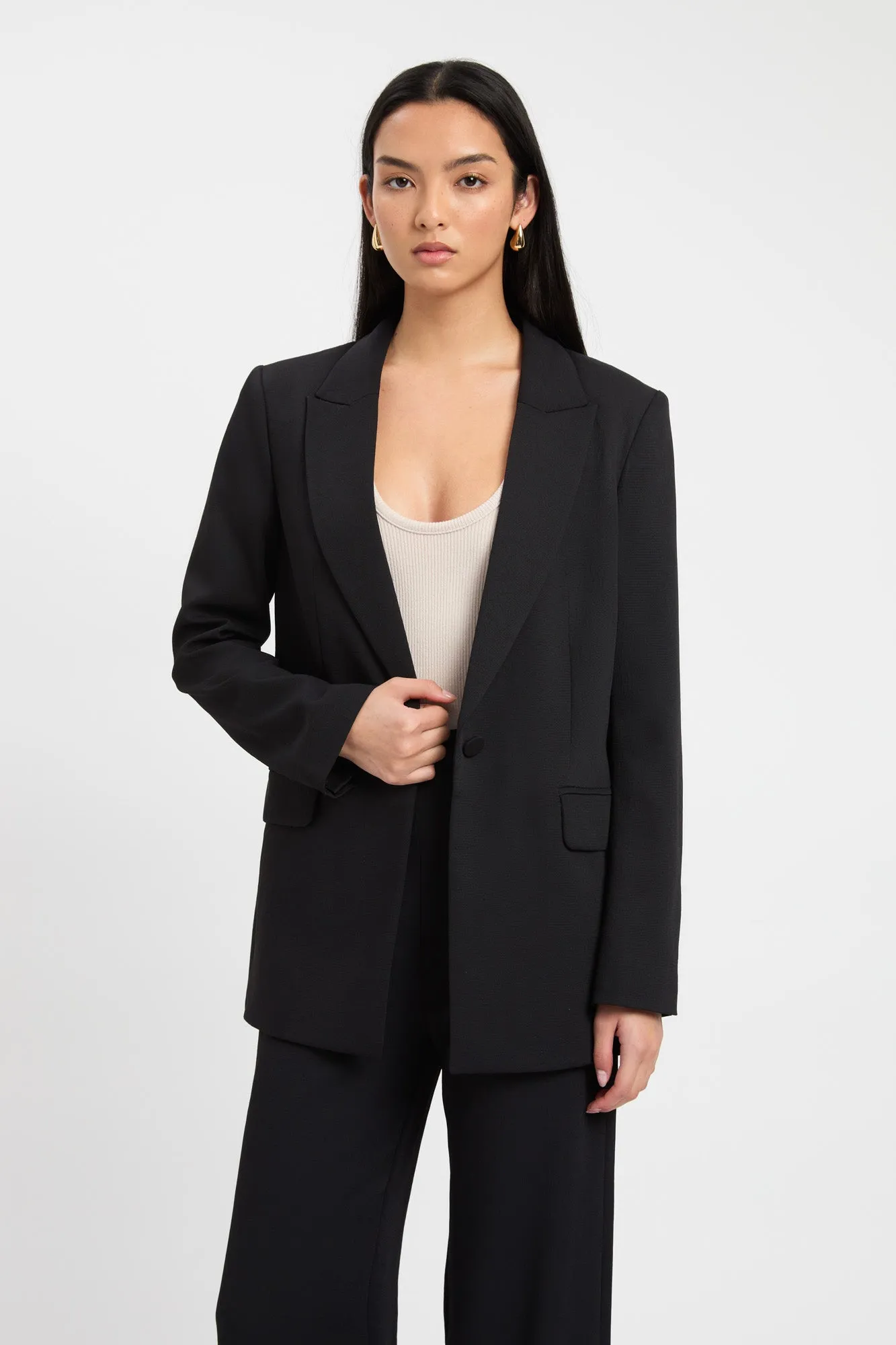 Oyster Tux Blazer sold by Kookai product image thumbnail 2