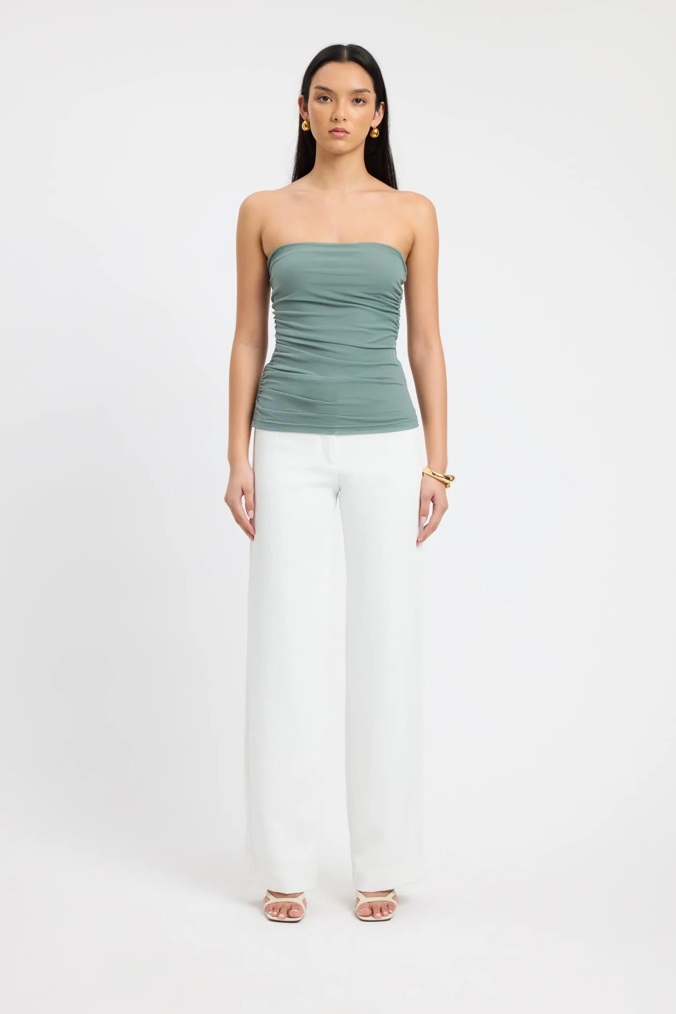 Bolt Strapless Top sold by Kookai