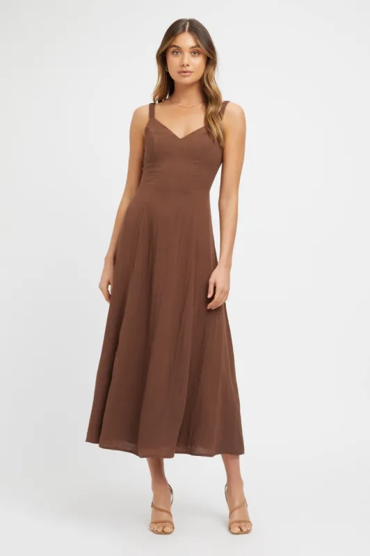 Hayman Midi Day Dress sold by Kookai