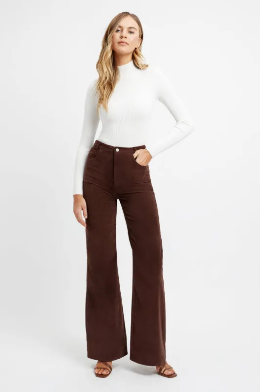 Wide Leg Cord Pant sold by Kookai