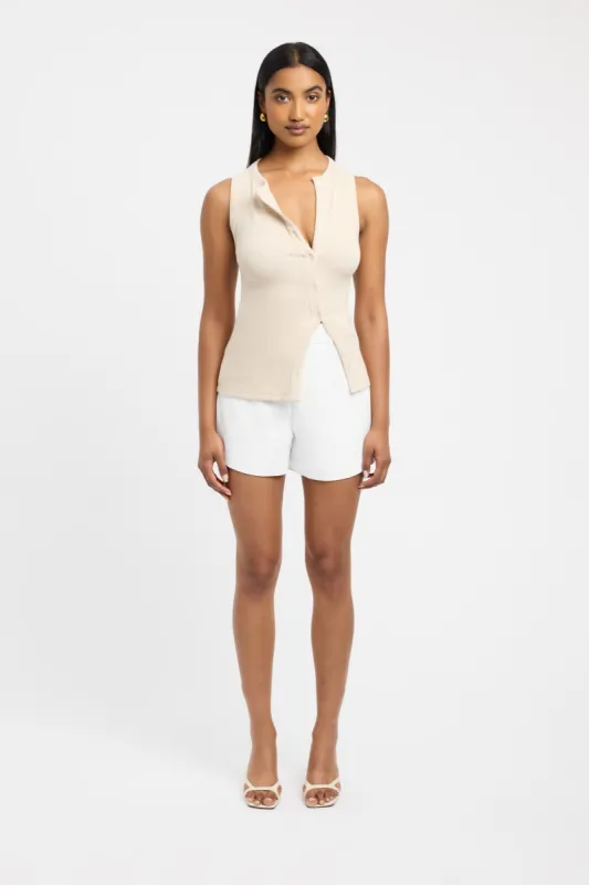 Bec Button Tank sold by Kookai