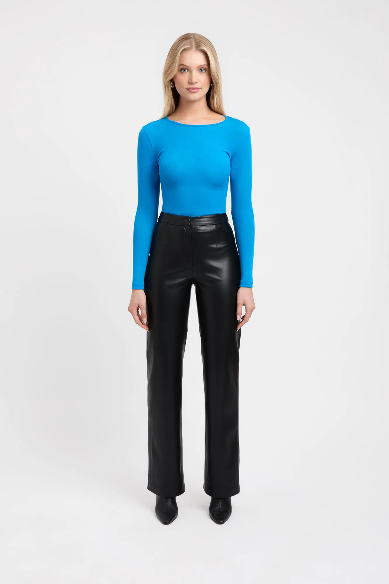 Long Sleeve Crew Neck Top sold by Kookai