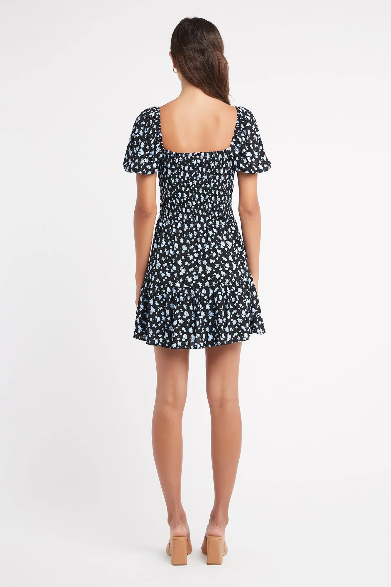 Adley Shirred Mini Dress sold by Kookai product image thumbnail 3