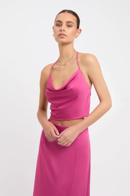 Milan Cowl Top sold by Kookai