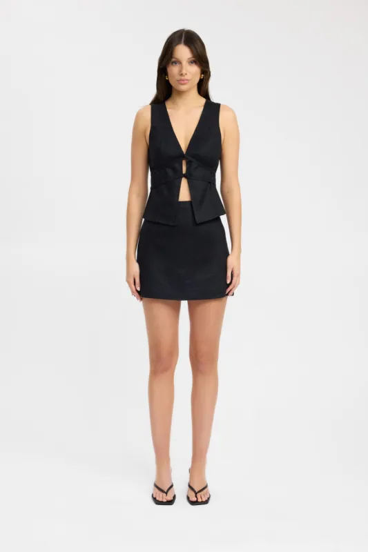 Palm Tie Top sold by Kookai