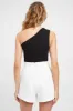 Luna One Shoulder Top sold by Kookai
