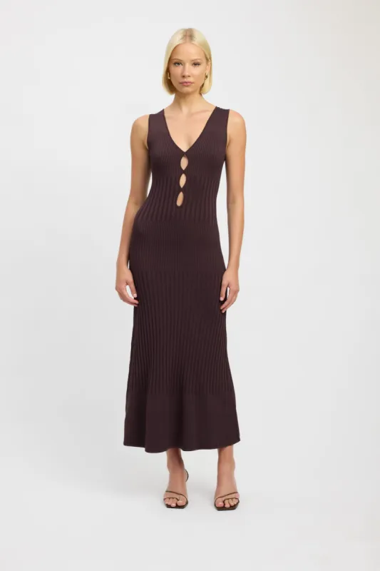 Serah Keyhole Dress sold by Kookai