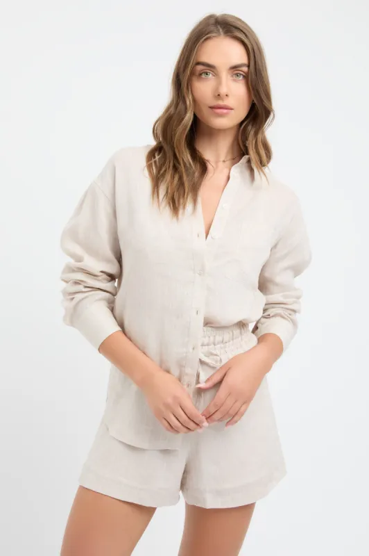 Flash Linen Shirt sold by Kookai