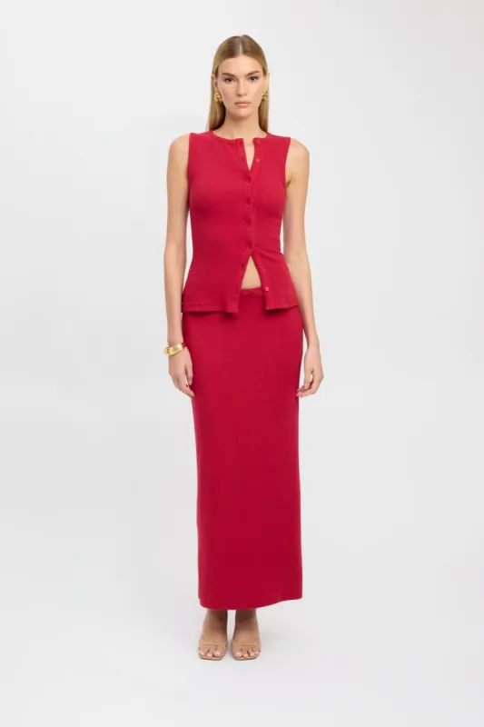 Bec Button Tank sold by Kookai