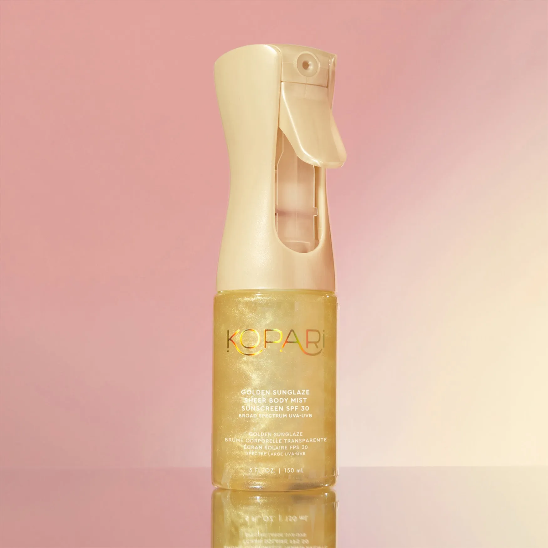 Golden Sunglaze Sheer Body Mist Sunscreen SPF 30 sold by Kopari product image thumbnail 2