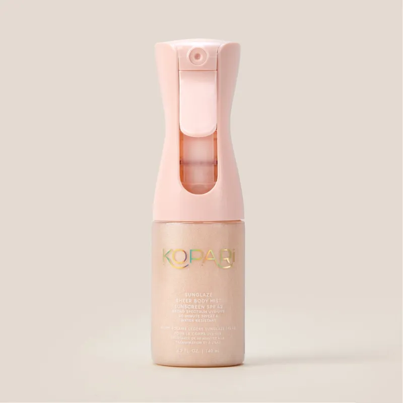 Sunglaze Sheer Body Mist Sunscreen SPF 30 made by Kopari