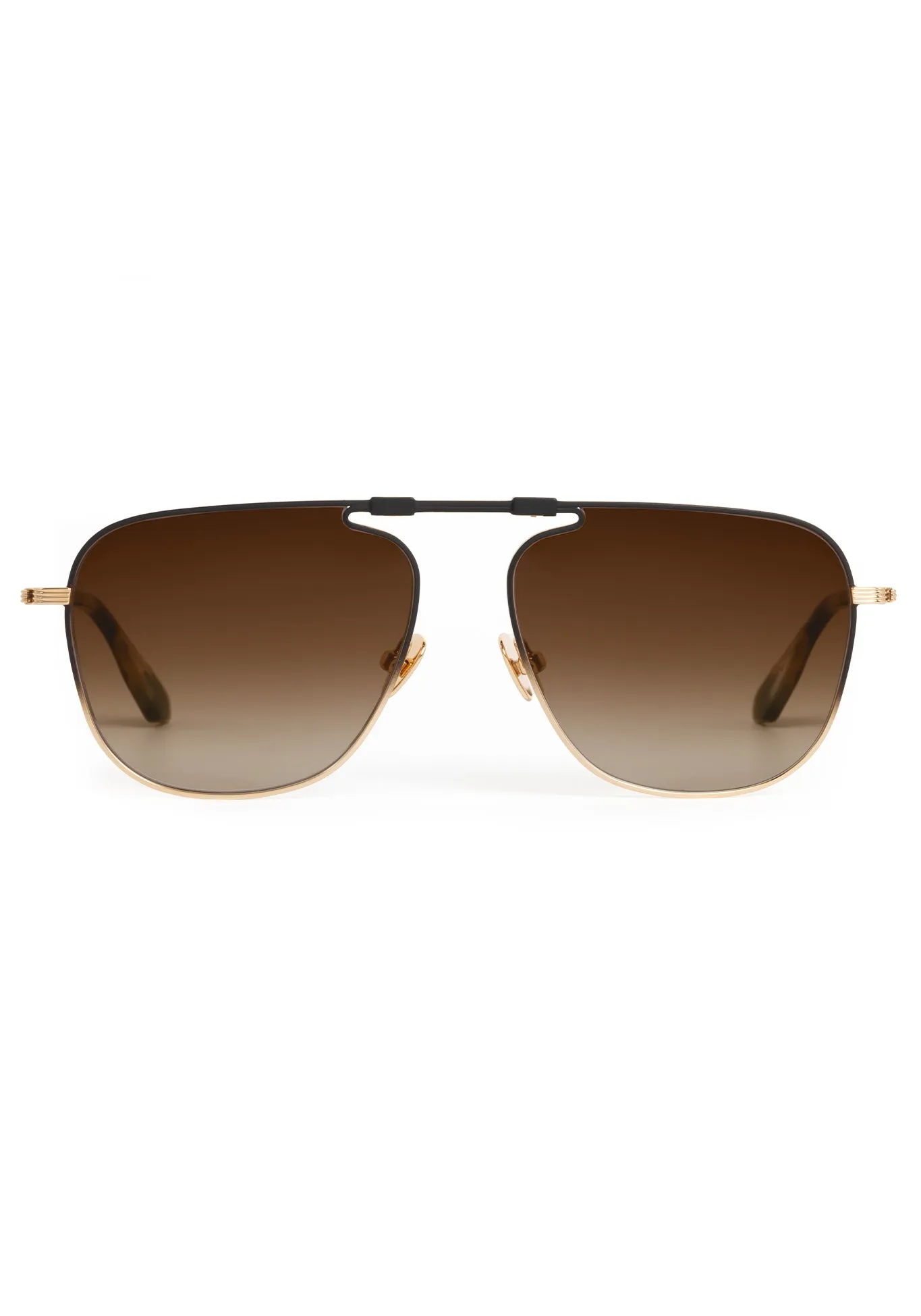 ZANDER FOLD | 18K Matte Black Fade + Blonde Venezia sold by KREWE