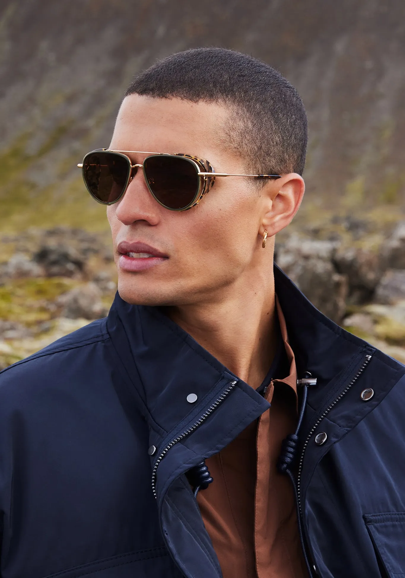 COLEMAN BLINKER | Bottle Green + Zulu 18K sold by KREWE product image thumbnail 3