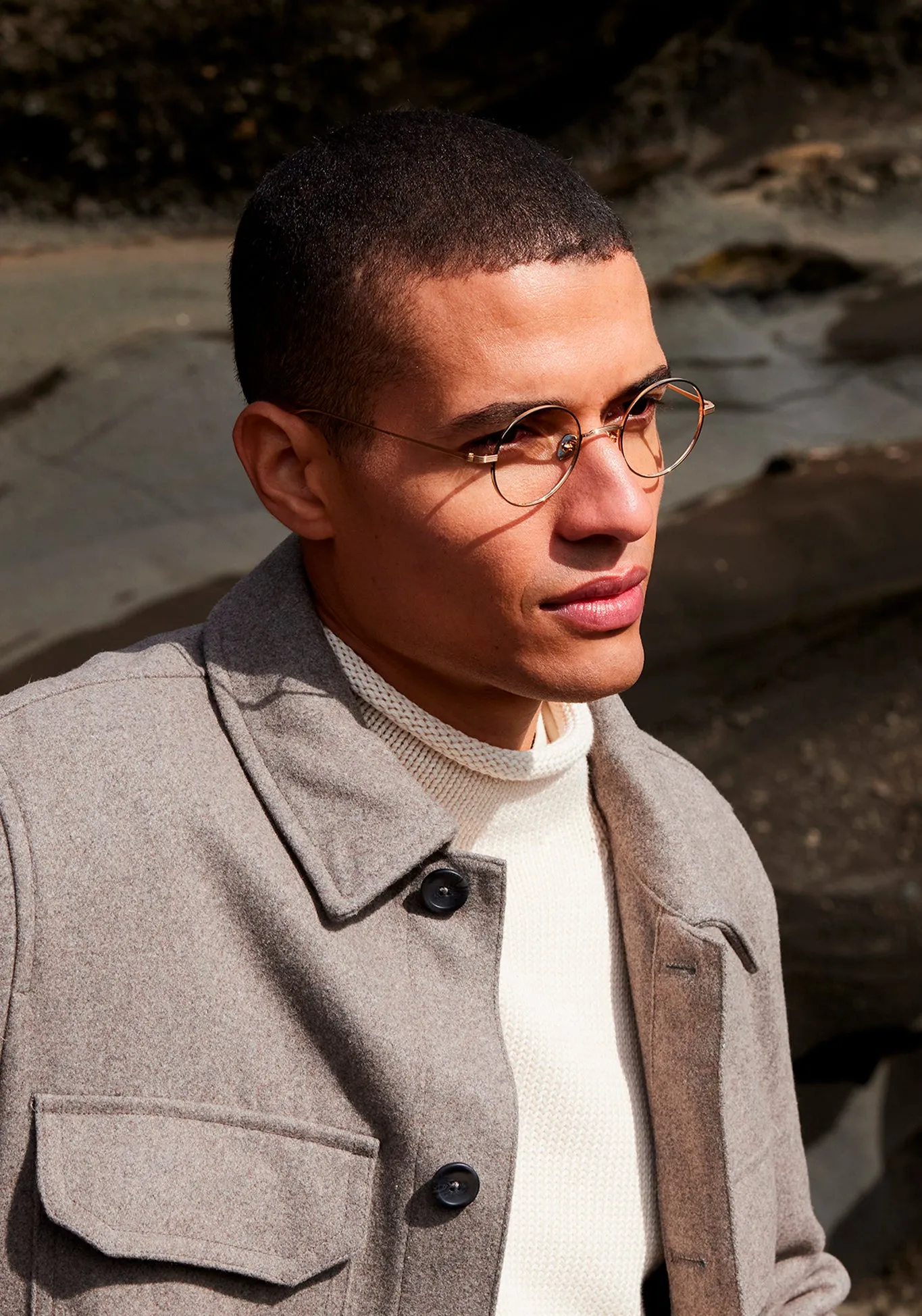 VIRGIL | 18K Matte Black Fade Titanium sold by KREWE product image thumbnail 2