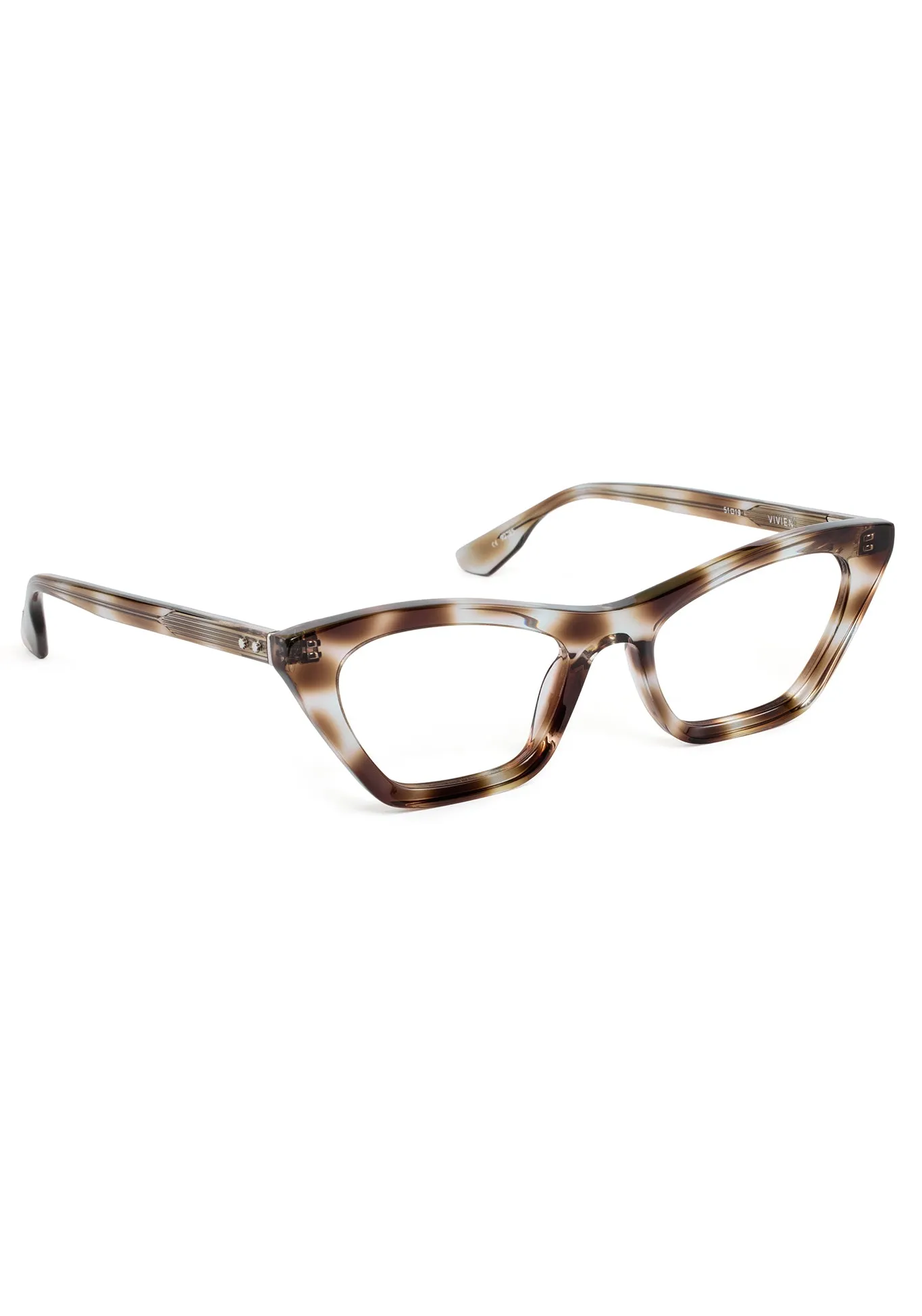 VIVIEN | Aquamarine Tortoise sold by KREWE product image thumbnail 3