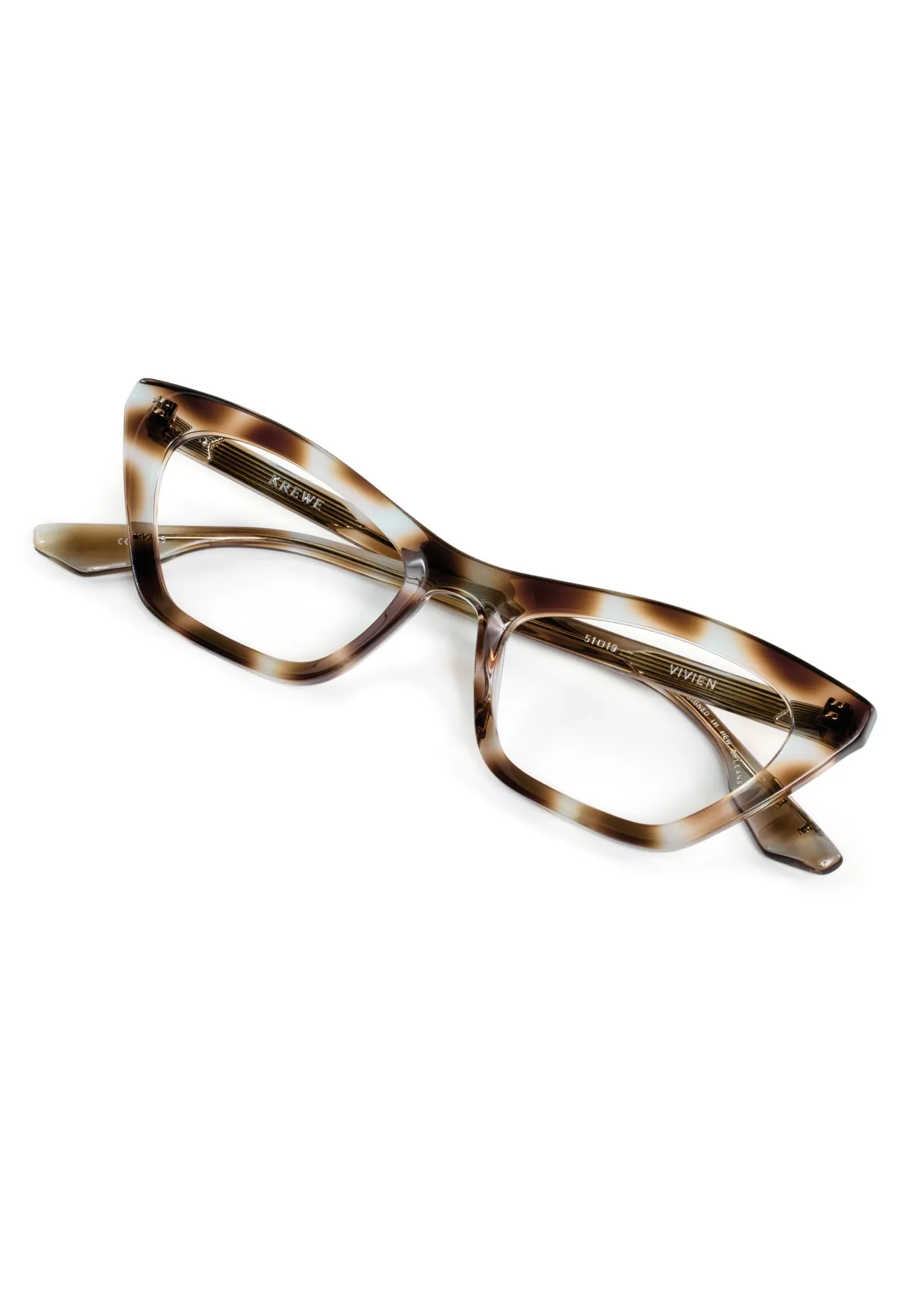 VIVIEN | Aquamarine Tortoise sold by KREWE product image thumbnail 4