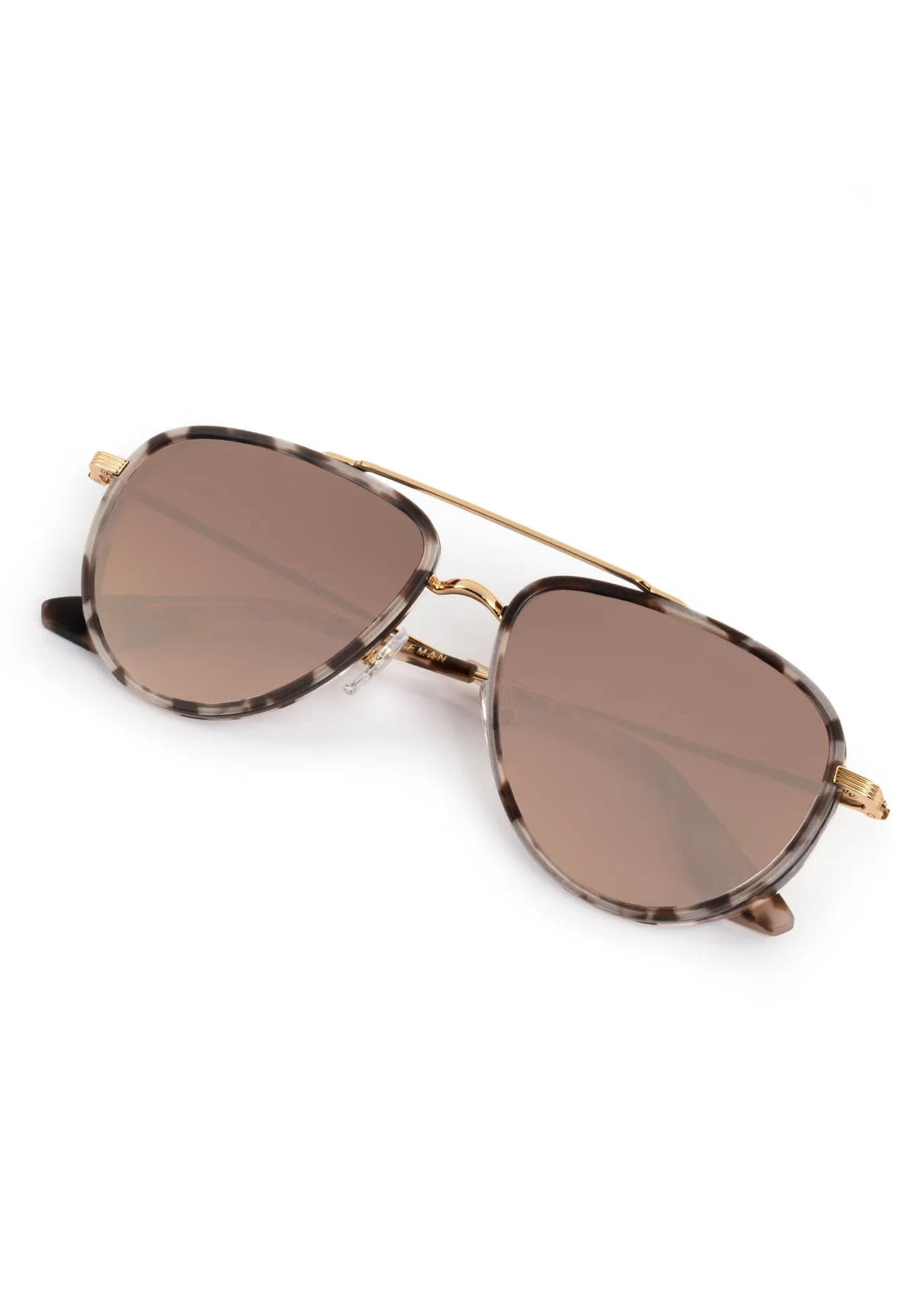 COLEMAN | 24K Matte Black + Matte Sunday Tortoise Mirrored sold by KREWE product image thumbnail 4