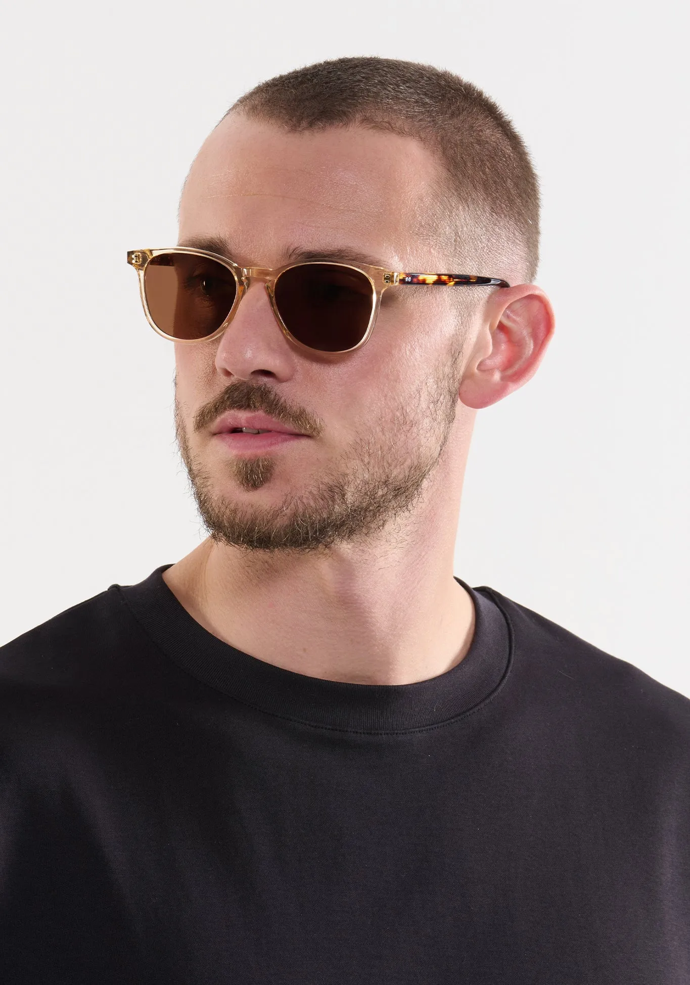 OLIVIER | Champagne + Rue Tortoise Polarized sold by KREWE product image thumbnail 5