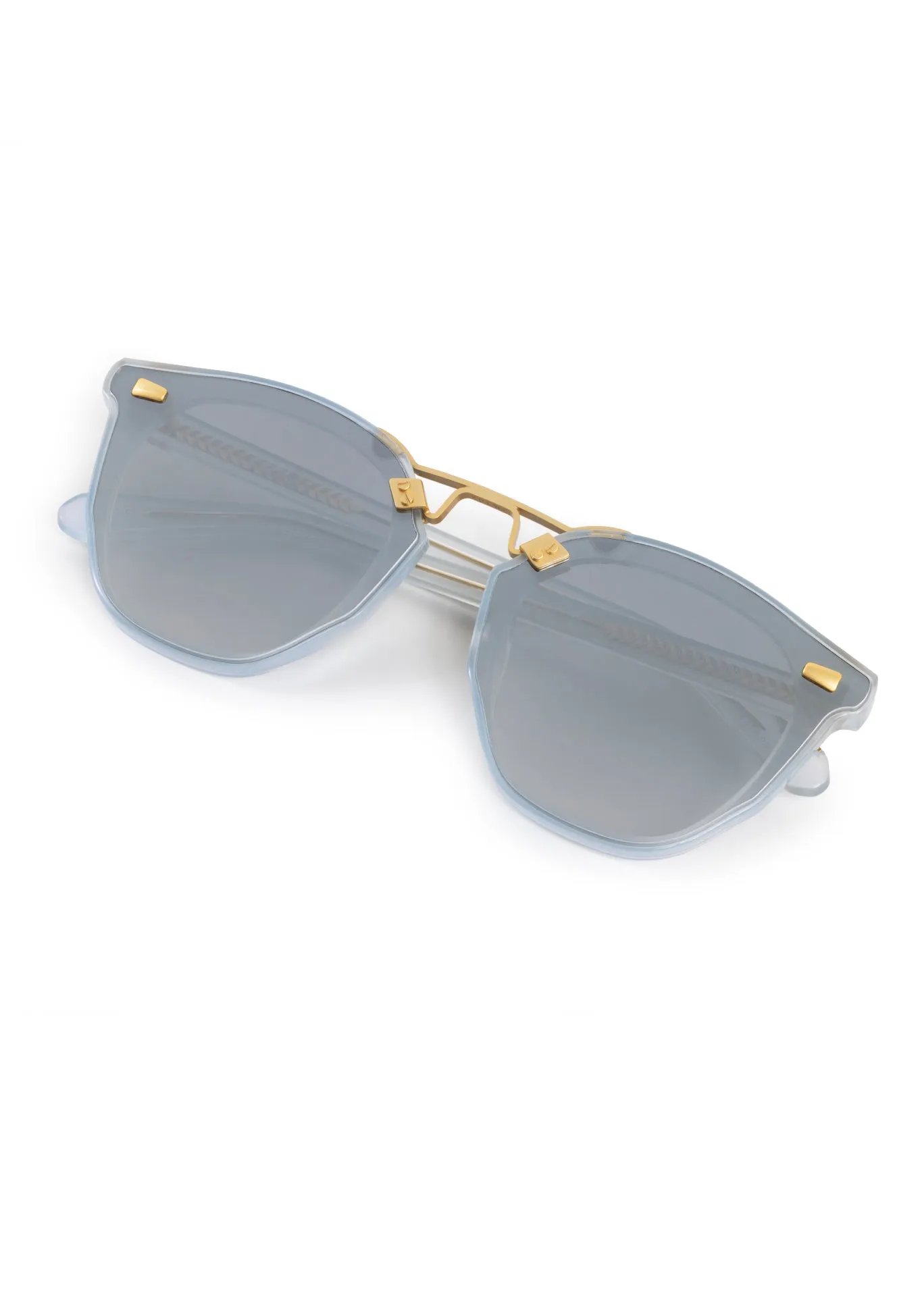 BEAU NYLON | Powder Blue 18K Mirrored sold by KREWE product image thumbnail 4