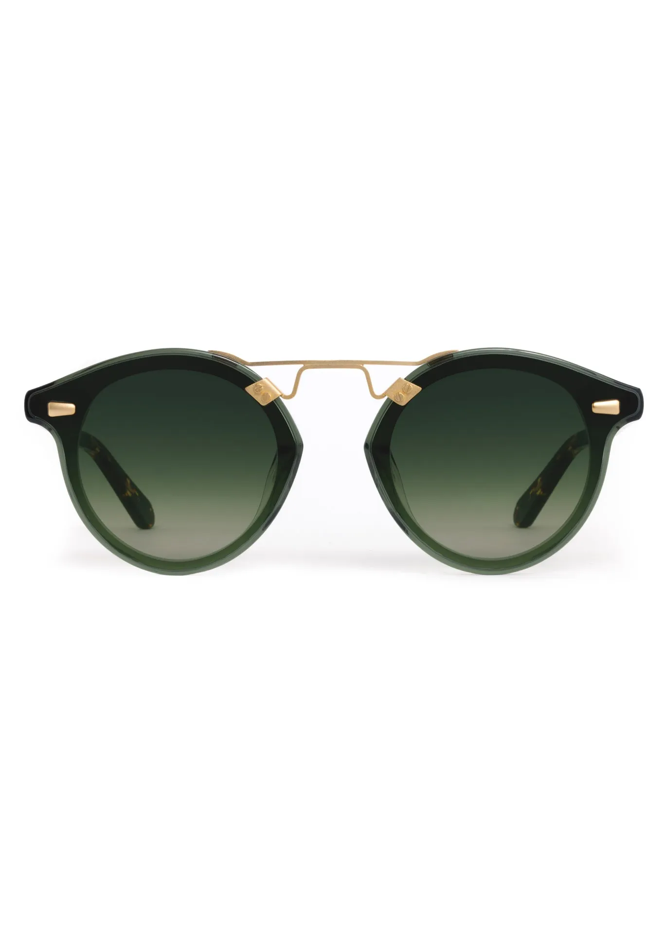 STL NYLON | Bottle Green + Zulu 18K sold by KREWE