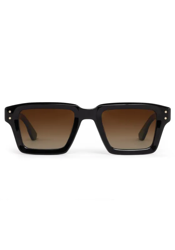 CARTER | Black + Black Tea Polarized sold by KREWE