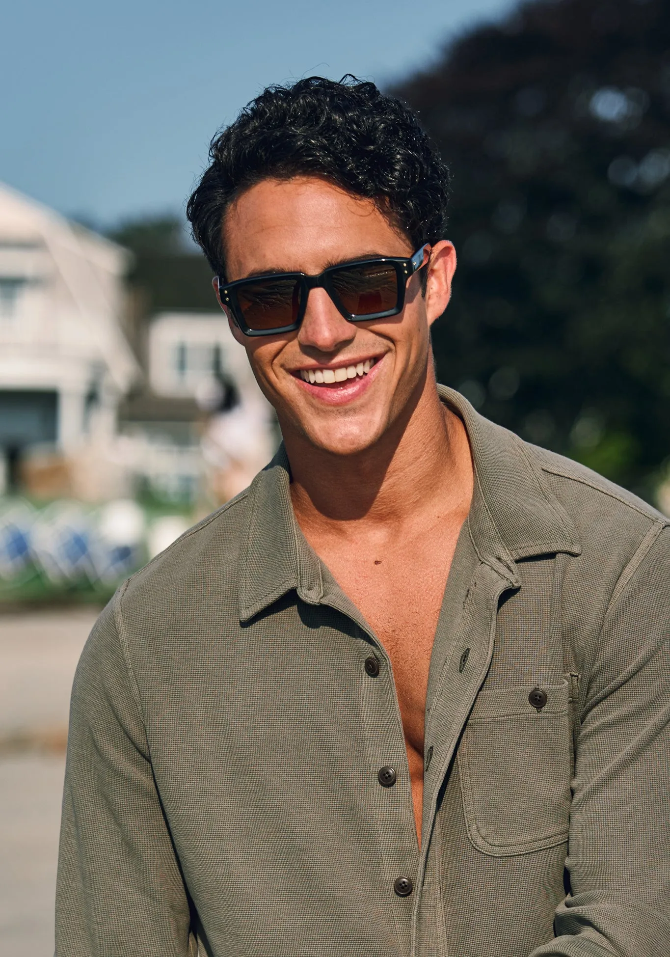 CARTER | Black + Black Tea Polarized sold by KREWE product image thumbnail 2