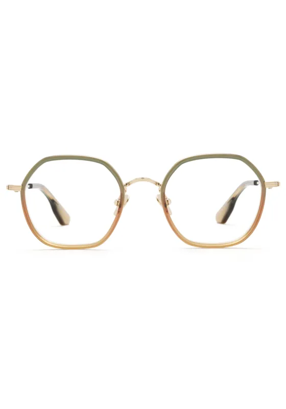 LEIGHTON | 12K Titanium + Wasabi sold by KREWE